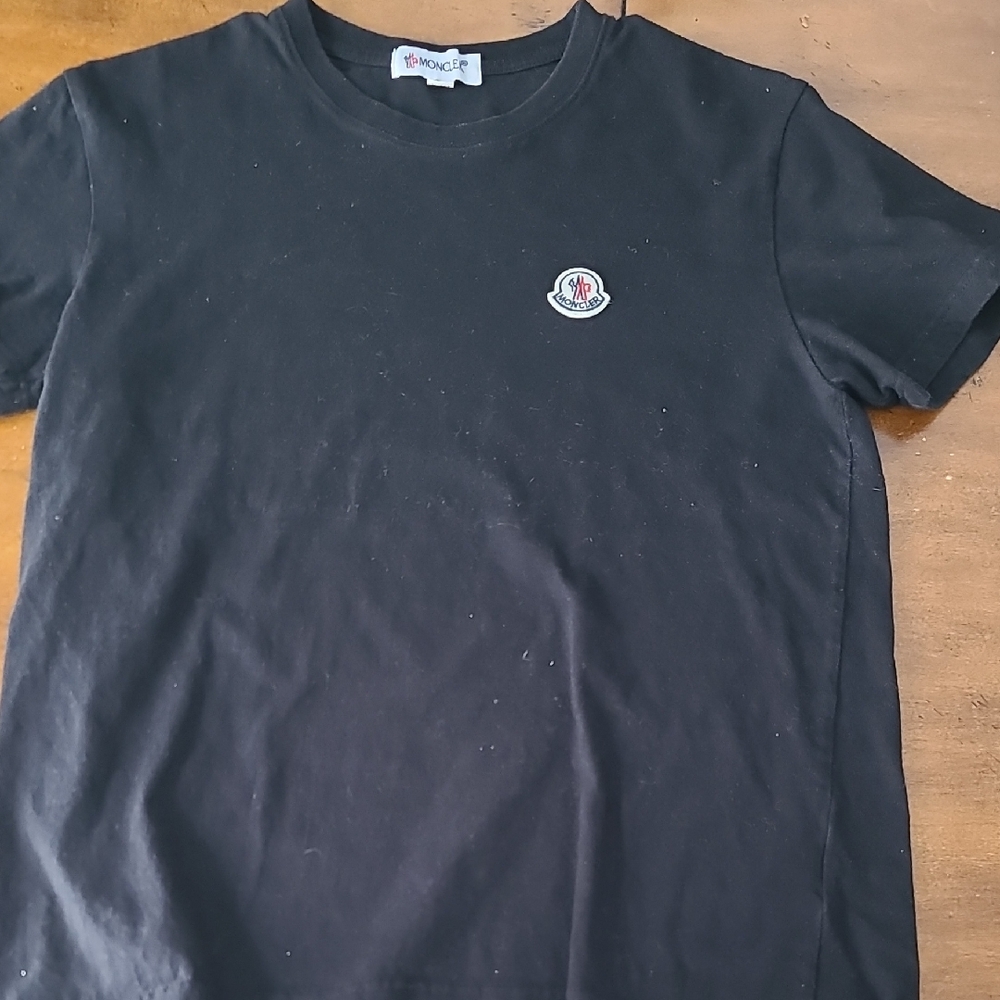 Moncler Black Short Sleeve Tee